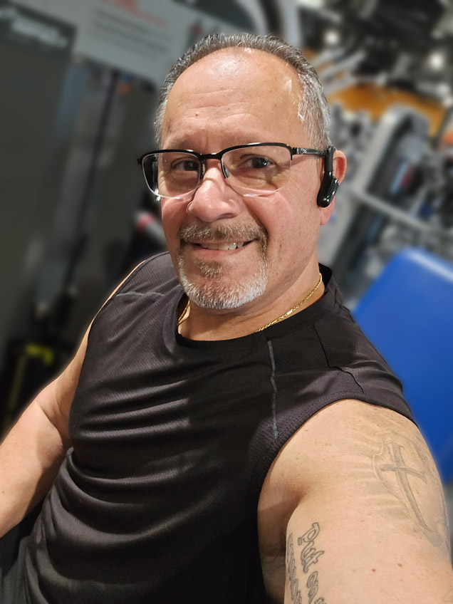 Tony Carrozzo training client